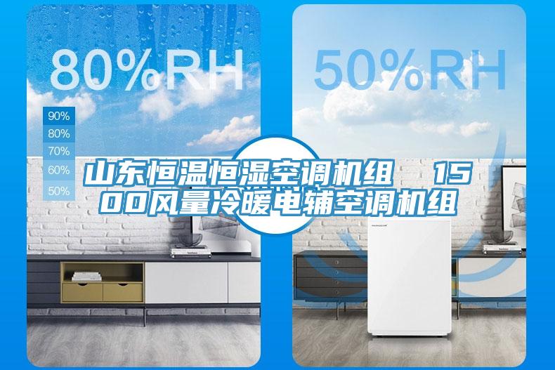 山東恒溫恒濕空調機組  1500風量冷暖電輔空調機組