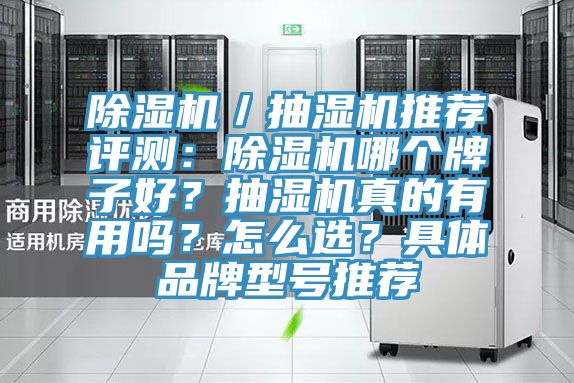 除濕機／抽濕機推薦評測：除濕機哪個牌子好？抽濕機真的有用嗎？怎么選？具體品牌型號推薦